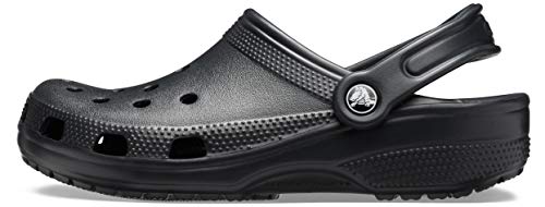 Crocs Unisex-Adult Classic Clogs (Best Sellers), Black, 11 Men/13 Women