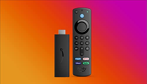 Amazon Fire TV Stick, HD, sharp picture quality, fast streaming, free & live TV, Alexa Voice Remote with TV controls